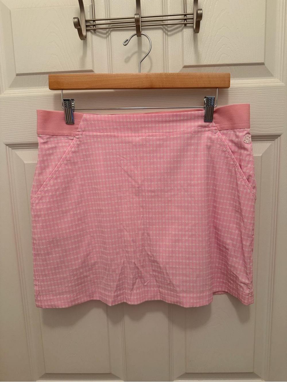 Lilly Pulitzer Pink Mini A-Line Skort